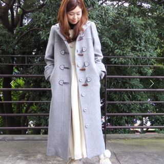 フランシュリッペ ゴージャス ロング ダッフルコート グレー | www