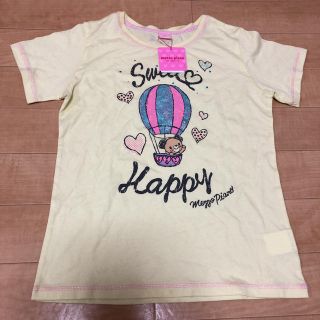 メゾピアノジュニア(mezzo piano junior)のお値引き！新品タグ付き★メゾピアノ可愛いコロンちゃんのTシャツ150センチ★(Tシャツ/カットソー)