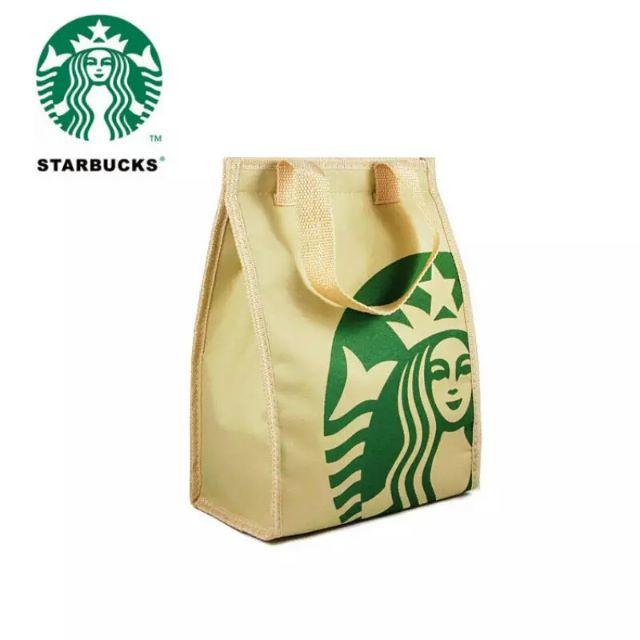 Starbucks Coffee(スターバックスコーヒー)のスターバックス　保冷バッグ　保温バッグ お弁当バッグ インテリア/住まい/日用品のキッチン/食器(弁当用品)の商品写真