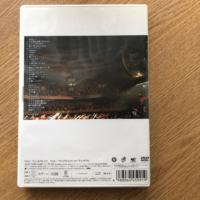 LIVE　TOUR　2008　“Rock＆Soul”　日本武道館 DVD エンタメ/ホビーのDVD/ブルーレイ(ミュージック)の商品写真