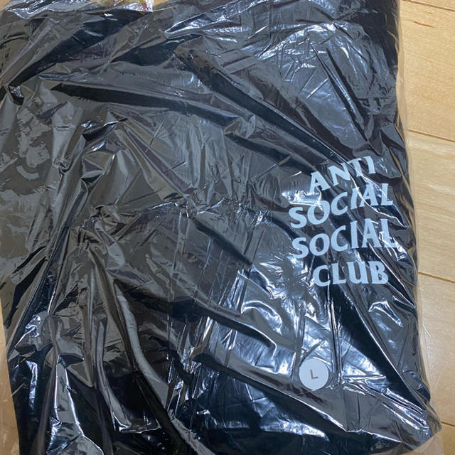 anti social social clob BLACK hoody L 1