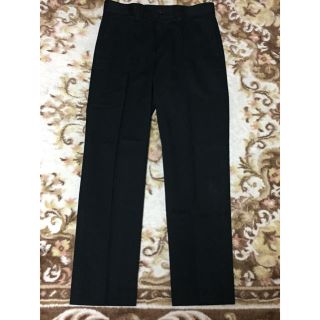 アイ(i)のアイ PIN TUCK TROUSERS スラックス ブラック サイズ2(スラックス)