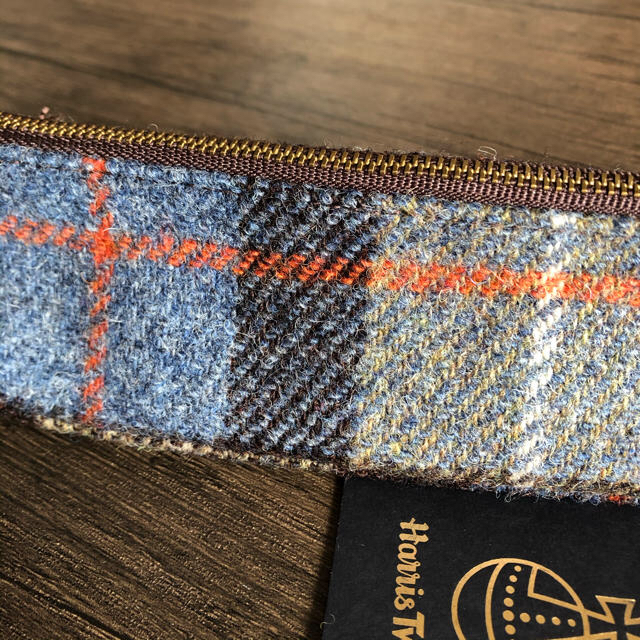 Harris Tweed(ハリスツイード)のハリスツイード　ペンケース　高級 インテリア/住まい/日用品の文房具(ペンケース/筆箱)の商品写真