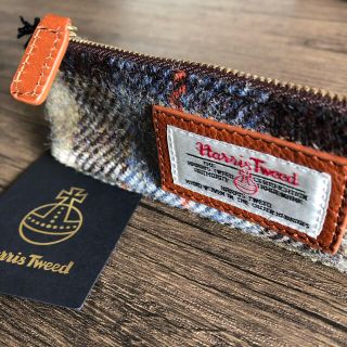 ハリスツイード(Harris Tweed)のハリスツイード　ペンケース　高級(ペンケース/筆箱)