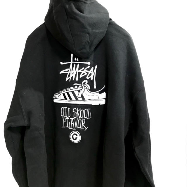 90's 前期 USA製 STUSSY プルオーバー パーカー XL 白タグ | フリマアプリ ラクマ