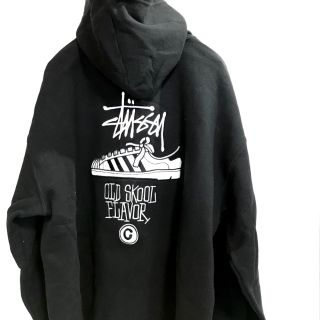 stussy  激レア 90s ‼️ エアホースワン 柄‼️プルオーバーパーカー