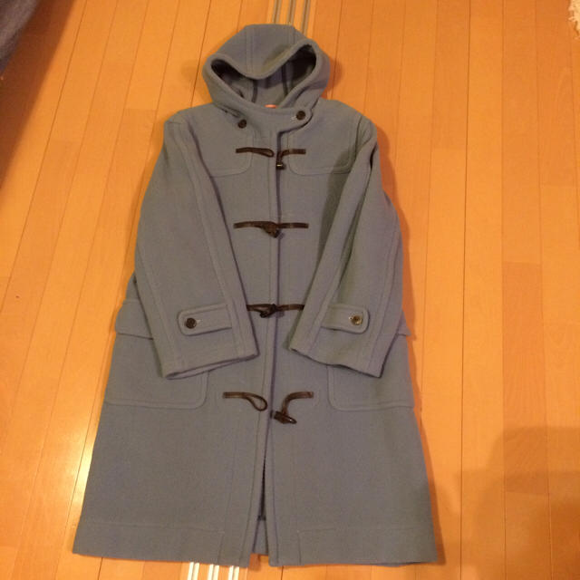 IENA(イエナ)のIENA 水色ダッフルコート レディースのジャケット/アウター(ダッフルコート)の商品写真