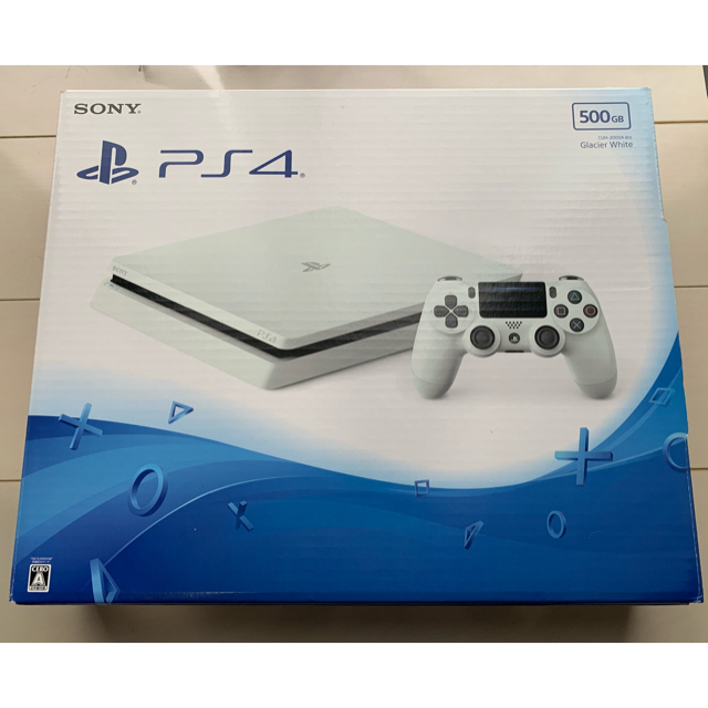 PlayStation4ホワイト500GB【有線コントローラー付】