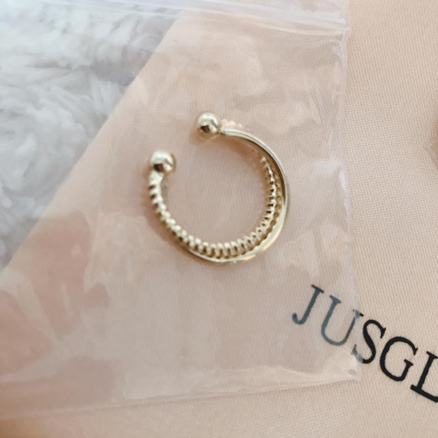 JUSGLITTY(ジャスグリッティー)のJUSGLITTY ノベルティ レディースのアクセサリー(イヤリング)の商品写真