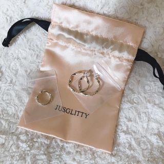 ジャスグリッティー(JUSGLITTY)のJUSGLITTY ノベルティ(イヤリング)