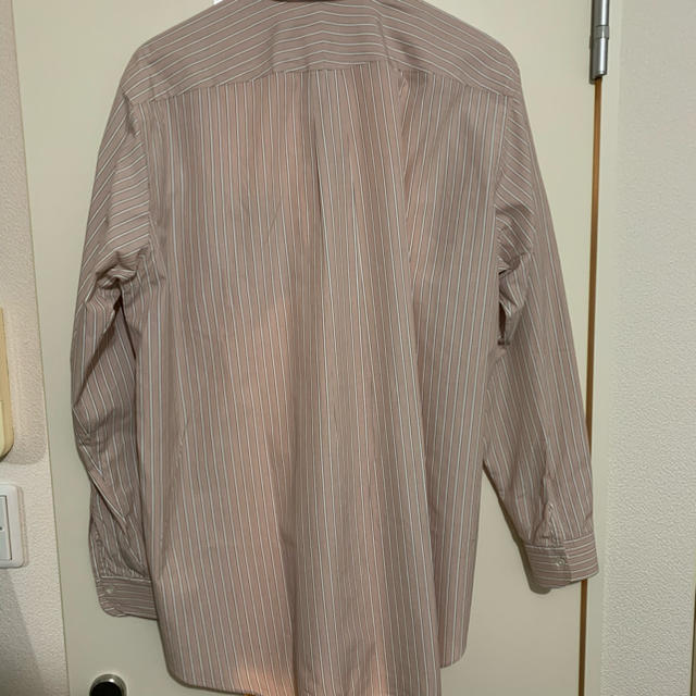 COMOLI(コモリ)のコモリ　ピンクストライプシャツ メンズのトップス(シャツ)の商品写真
