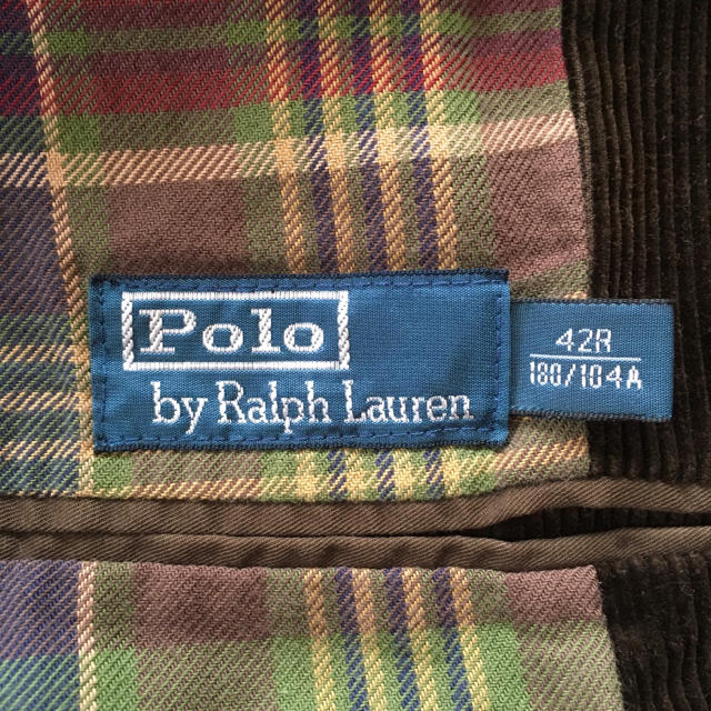 POLO RALPH LAUREN(ポロラルフローレン)のYusuke Ozawa様 / ポロ コーデュロイジャケット 42R メンズのジャケット/アウター(テーラードジャケット)の商品写真