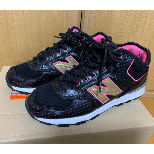 New Balance(ニューバランス)のニューバランス H574J 「マルチ・カラー・ドット アトモス×X-girl」 メンズの靴/シューズ(スニーカー)の商品写真