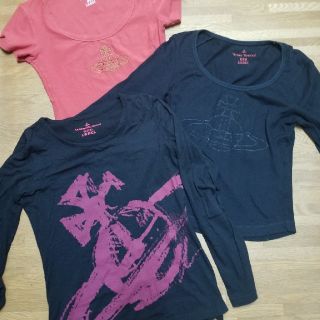 ヴィヴィアンウエストウッド(Vivienne Westwood)のvivienne Westwood ３枚(Tシャツ(長袖/七分))