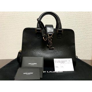 サンローラン(Saint Laurent)の【SAINT LAURENT】カバス ショルダー付き 2WAY ハンドバッグ(ハンドバッグ)