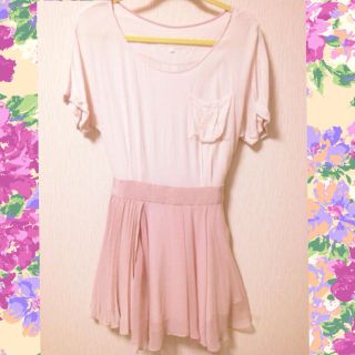 マーキュリーデュオ(MERCURYDUO)のマーキュリー♡シャツドッキングワンピ♡(ミニワンピース)