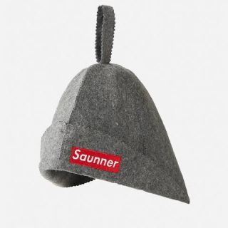 【新品未開封】Saunner Box Logo サウナハット(その他)