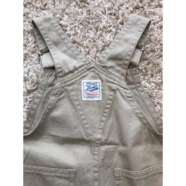 Ralph Lauren(ラルフローレン)のラルフローレン サロペット キッズ/ベビー/マタニティのベビー服(~85cm)(ロンパース)の商品写真