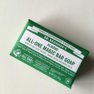 ドクターブロナー(Dr.Bronner)の【新品】ドクターブロナー　マジックソープバー(ボディソープ/石鹸)