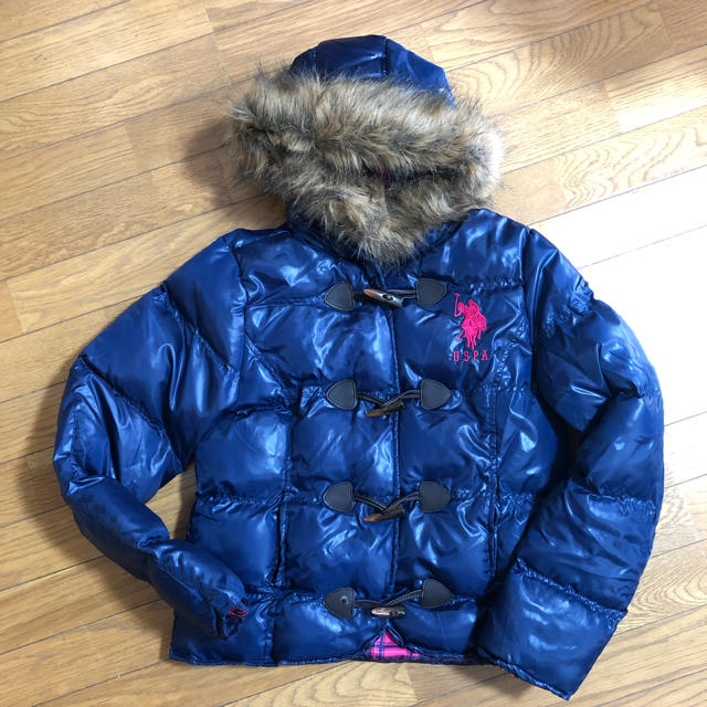 POLO RALPH LAUREN(ポロラルフローレン)のU.S POLO ASSN. ネイビージャケット レディースのジャケット/アウター(ダウンジャケット)の商品写真