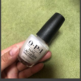 オーピーアイ(OPI)の【新品】OPIネイルラッカー　パールホワイト　検定カラー(マニキュア)