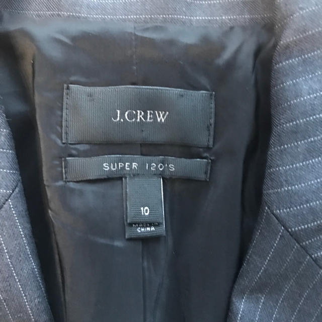 J.Crew(ジェイクルー)の大きいサイズ j crew ジェイクルー スカートスーツ グレー 23区 レディースのフォーマル/ドレス(スーツ)の商品写真