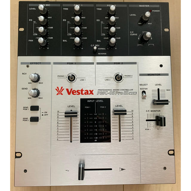 Vastax PMC-05pro3vca 楽器のDJ機器(DJミキサー)の商品写真