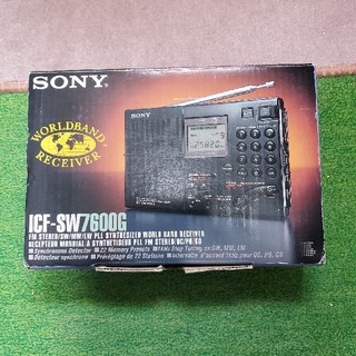ソニーICF－SW7600G(ラジオ)