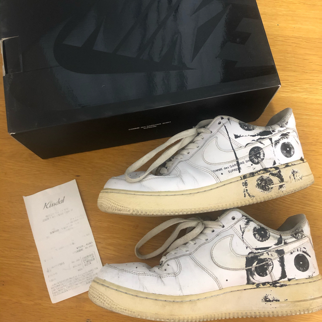 airforce1 supreme comdegarson 27 確実正規品