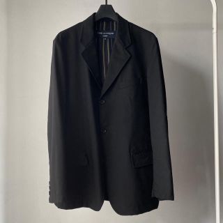 コムデギャルソン(COMME des GARCONS)のコムデギャルソン オム　テーラードジャケット 黒S(テーラードジャケット)