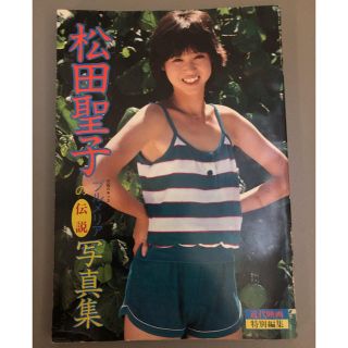 松田聖子 プルメリアの伝説  写真集(女性タレント)