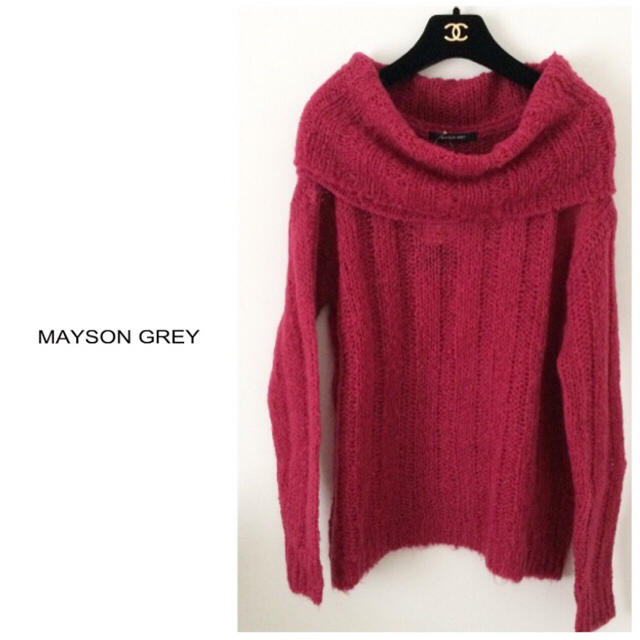 MAYSON GREY(メイソングレイ)の新品♡3WAYスヌード&knit★送料込 レディースのトップス(ニット/セーター)の商品写真