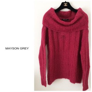 メイソングレイ(MAYSON GREY)の新品♡3WAYスヌード&knit★送料込(ニット/セーター)