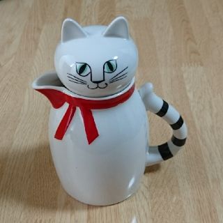 リサラーソン(Lisa Larson)のリサラーソン Catティーポット(Fia)新品未使用 福袋2020(食器)