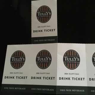 タリーズコーヒー(TULLY'S COFFEE)のコーヒチケット(コーヒー)