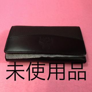 エムシーエム(MCM)のMCM　5連　レザーキーケース　ブラック(キーケース)