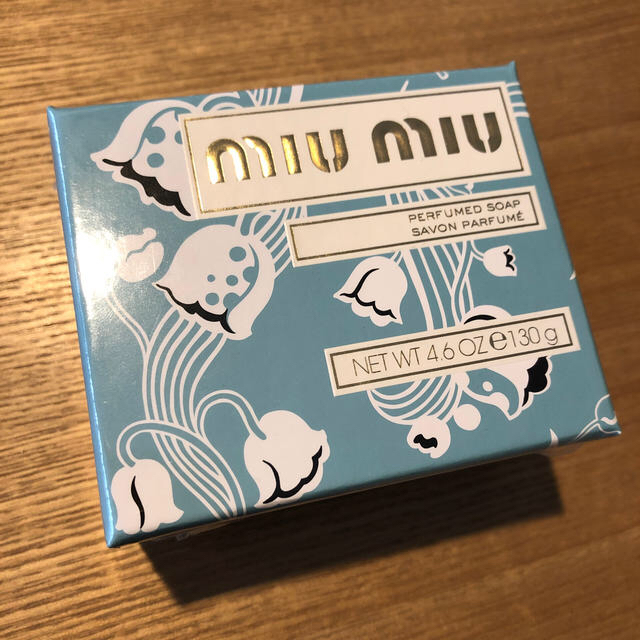 miumiu(ミュウミュウ)のmiumiu せっけん コスメ/美容のボディケア(ボディソープ/石鹸)の商品写真