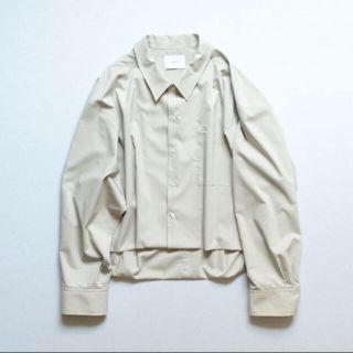 stein SHORT LENGTH CARDIGAN SHIRT・BEIGE(シャツ)