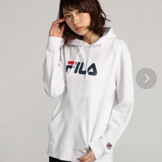 フィラ(FILA)のFILA  ロゴ刺繍パーカー(パーカー)