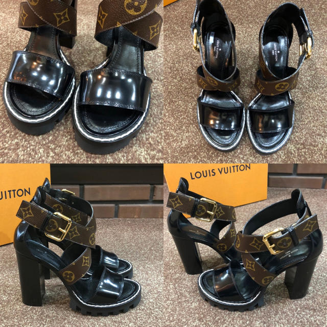 LOUIS VUITTON - LOUIS VUITTON ルイヴィトン サンダル スター LOUIS VUITTON - LOUIS VUITTON ルイヴィトン サンダル スター