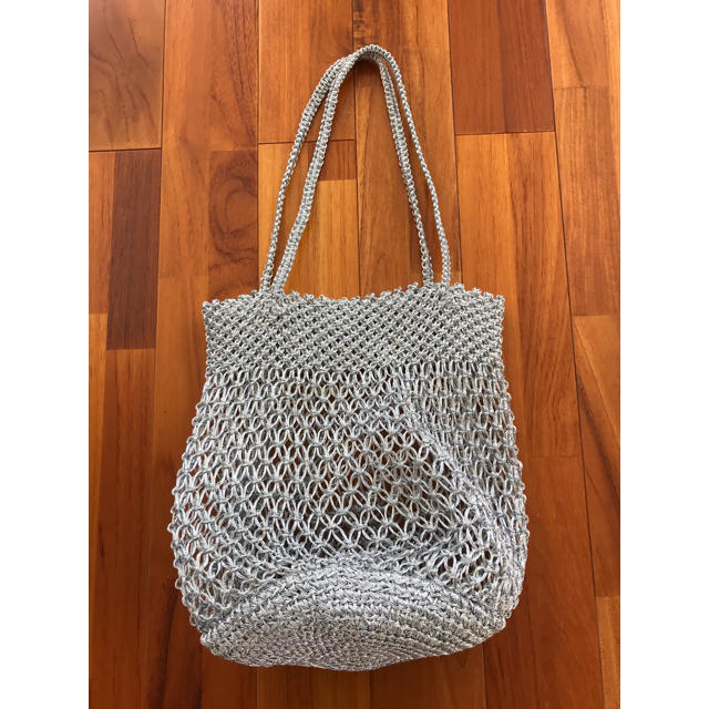 nest Robe 【Bagmati】シルバーマクラメBAG 2