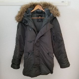 アルファインダストリーズ(ALPHA INDUSTRIES)のALPHA N-3B フライトジャケット 　Ｌサイズ(フライトジャケット)