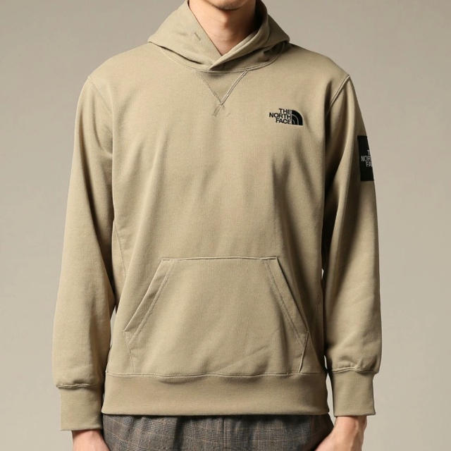 【THE NORTH FACE 】Squqre Logo Hoodie