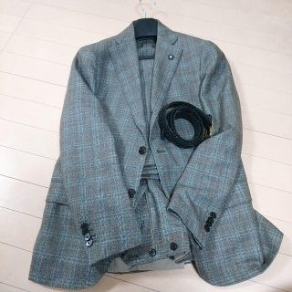 ビームス(BEAMS)のLARDINI スーツ　ブルックスブラザーズベルト(セットアップ)