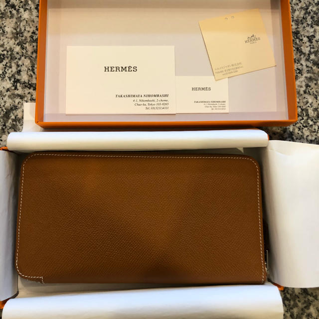 日本製 Hermes エルメス　長財布 - 財布