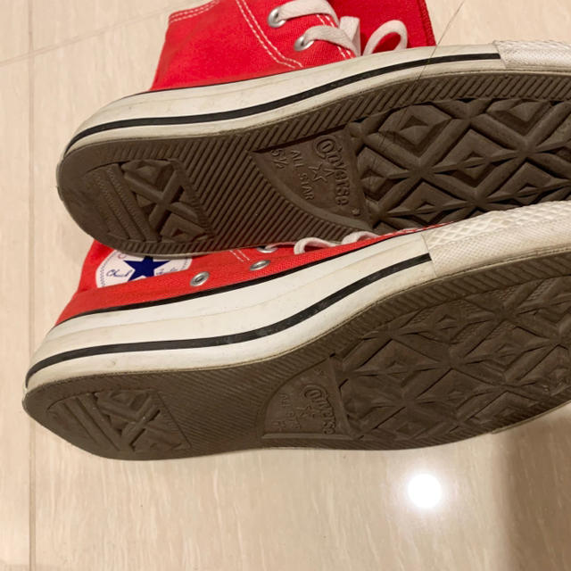 CONVERSE(コンバース)の【レディス中古】converse コンバース オールスター レッド レディースの靴/シューズ(スニーカー)の商品写真