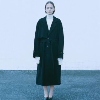 サンシー(SUNSEA)の19AW stein LAY CHESTER COAT DARK NAVY(チェスターコート)