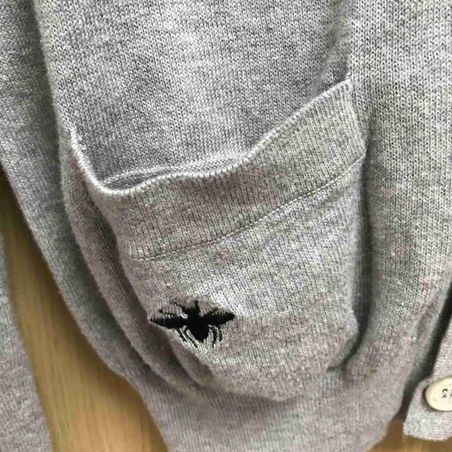 正規 Dior Homme ディオールオム BEE 蜂 刺繍 カーディガン