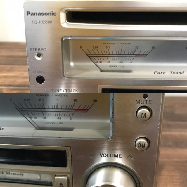 パナソニック CQ-VX5500D オーディオ - カーオーディオ
