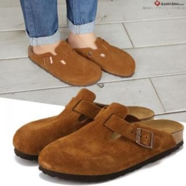 BIRKENSTOCK(ビルケンシュトック)の【在庫一掃セール】ビルケンシュトック ボストン  38  24.5cm ブラウン レディースの靴/シューズ(サンダル)の商品写真